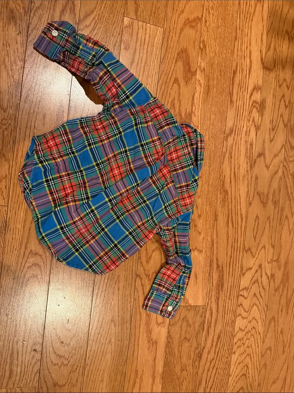 Ralph Lauren Multicolor Plaid Button-Up Shirt